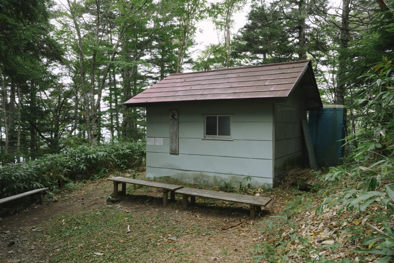 下山時の大樽小屋