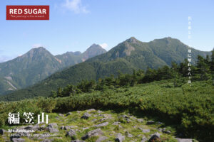 編笠山から見る南八ヶ岳主峰群