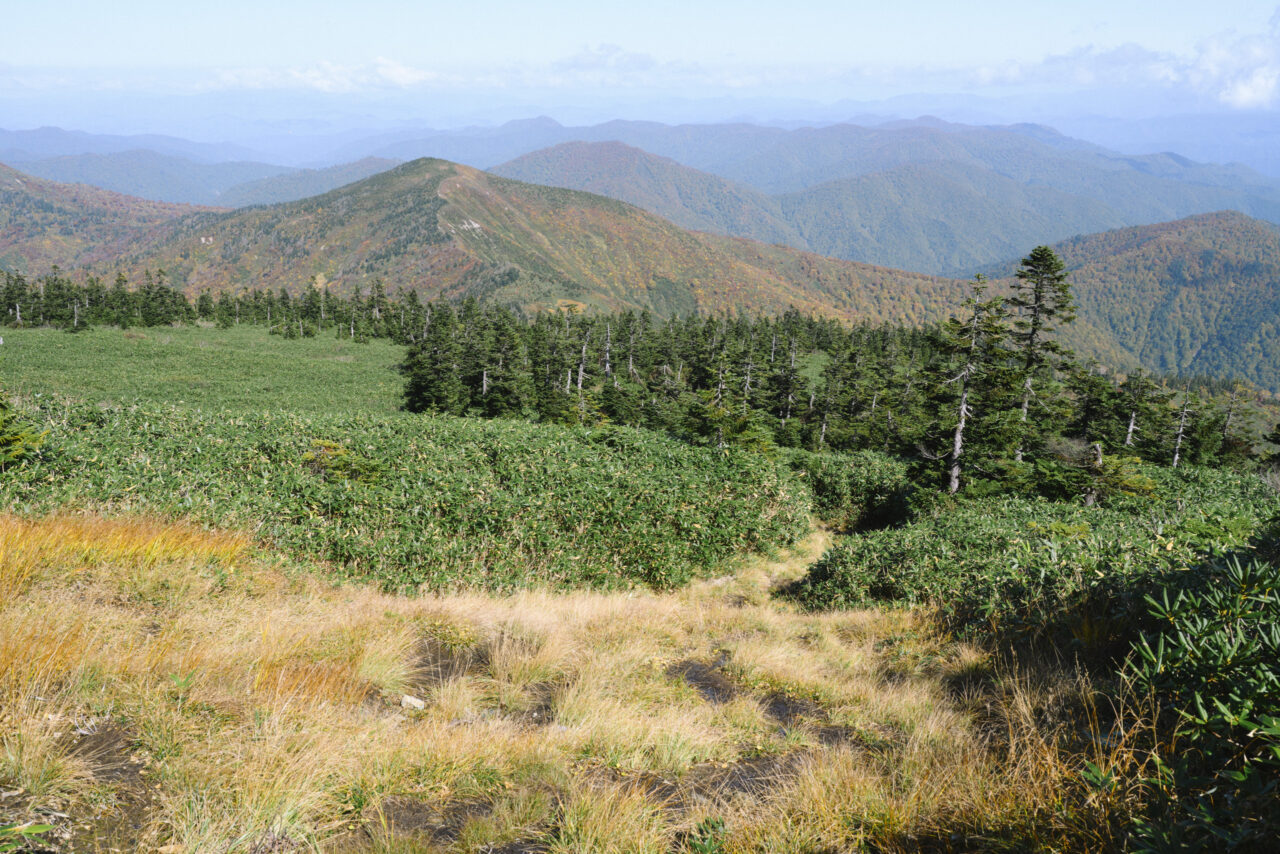 窓明山方面の眺め